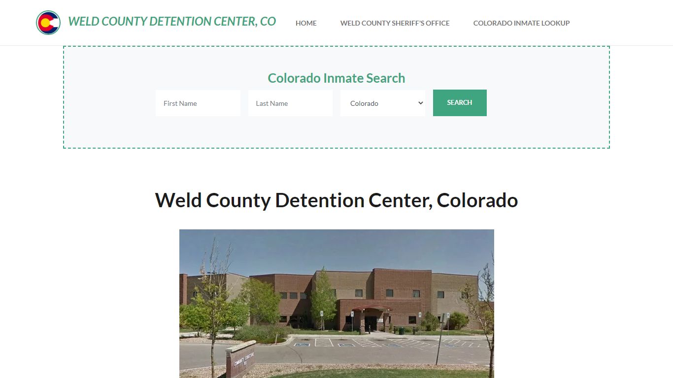 Weld County Detention Center, CO Inmate Roster, Offender Search